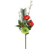 【造花】YDM/ミックス椿ラッピング ミックス/FS-5497-MIX