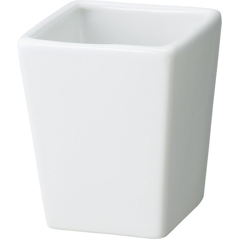 アウトレット◎即日★松村工芸/ベーシック角S　MC-1421 ホワイト/155-1421-1