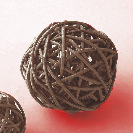 即日 カラフルラタンボール D 76m 6コイリ ブラウン 165 4780 9 通販 はなどんやアソシエ