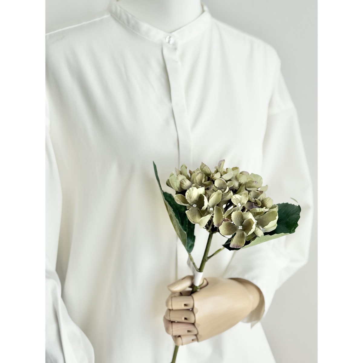 【造花】R1099 ソフトハイドレンジア#024 グリーン/66-308403-0