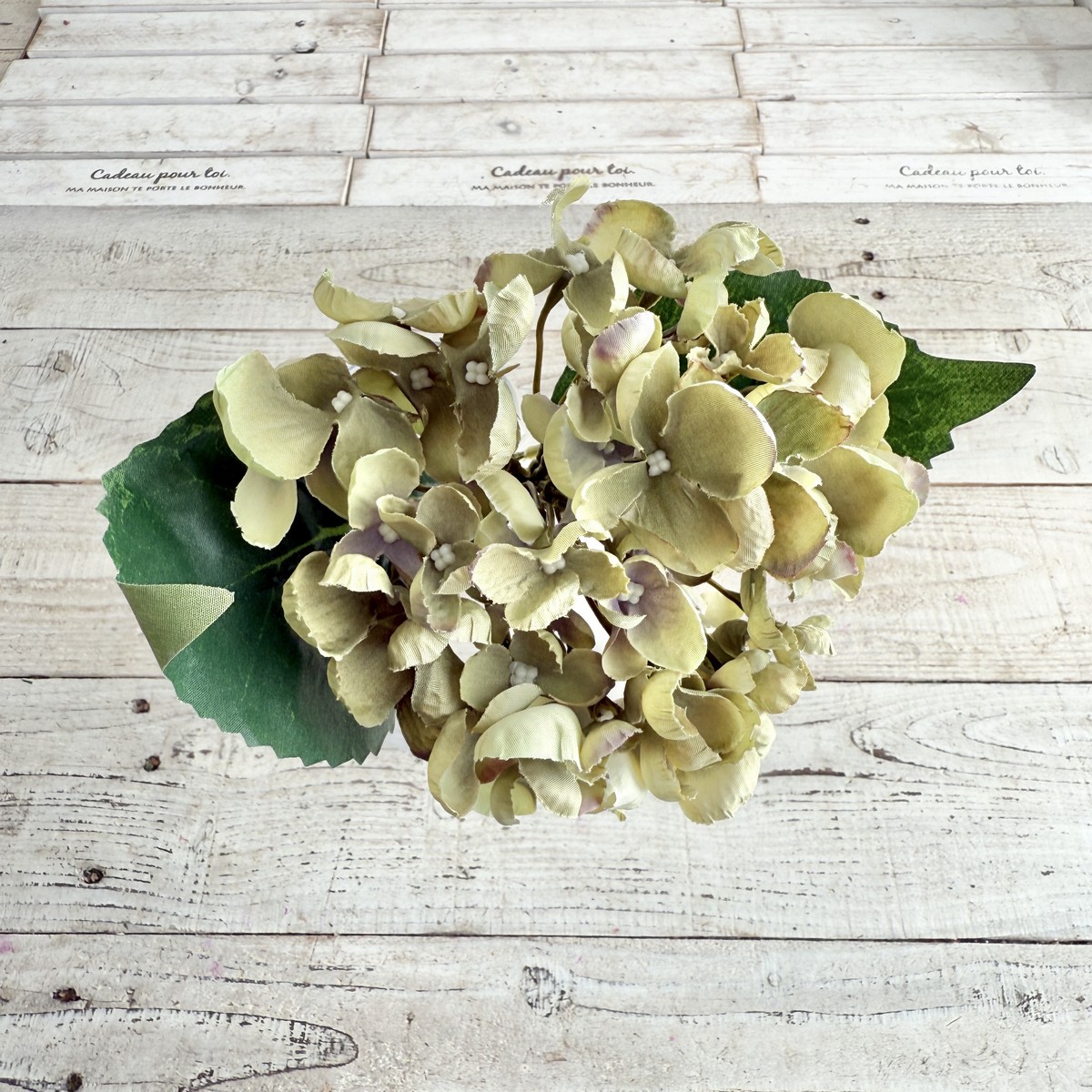 【造花】R1099 ソフトハイドレンジア#024 グリーン/66-308403-0