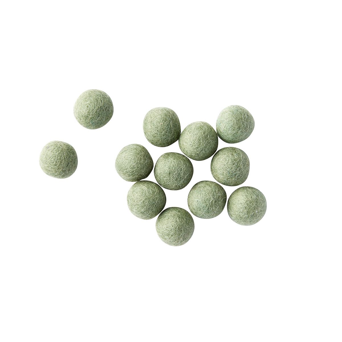 即日★ウールボール GL41280GR 12コ セージGR/25-3151-52