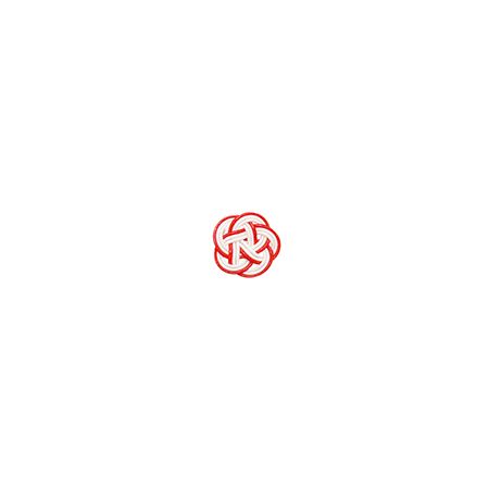 松村工芸/水引梅むすび・小 シロ (6コ)/25-3169-1