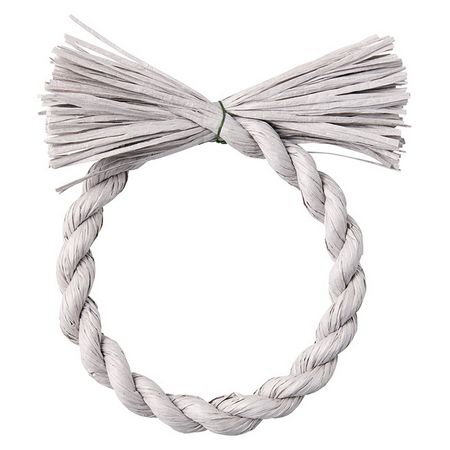 即日★わらルックリース25 ライトグレー/25-3191-15