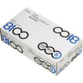 シンガープラスチックグローブ SNO.8100 PF(100マイイリ)/168-1315-0