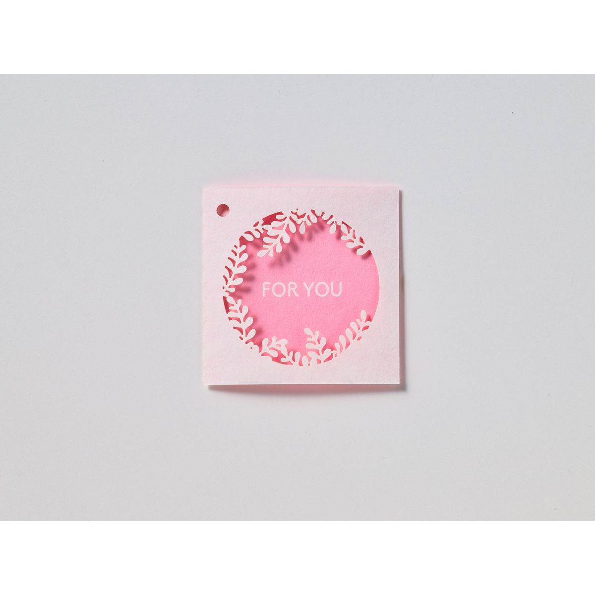 松村工芸/プリザトリセツタグ #21 ピンク (10マイ)