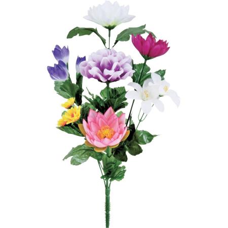 【造花】新盆花/763-423808-0