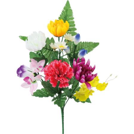 【造花】松村工芸/仏花ブッシュS/194-112-0