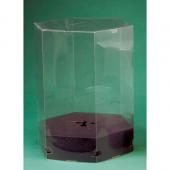 透明プラスチック 六角形収納ボックス 79個 クリアボックス六角L 5枚/UK000089 - 花材通販はなどんやアソシエ