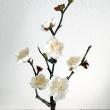 【造花】MAGIQ東京堂/春日梅 S #1 WHITE/FJ002057-001