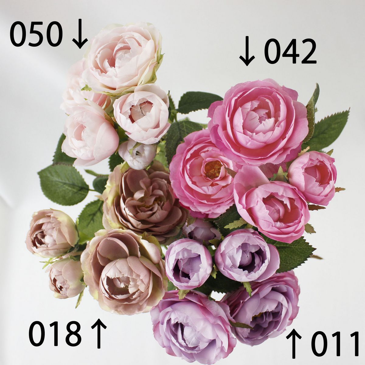 即日★【造花】MAGIQ東京堂/メリンダローズ ライラック/FM009087-050