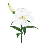 造花】東京堂/ローズリリー S ホワイト/FW080146-001 - 花材通販はなど