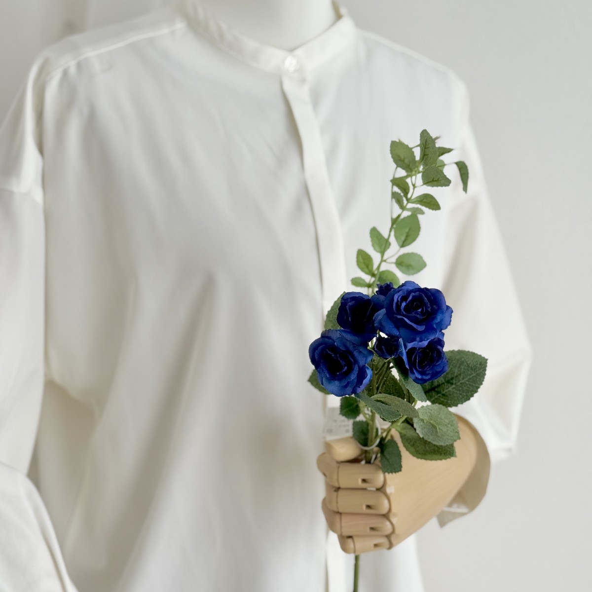 即日★【造花】MAGIQ東京堂/パレットローズ ロイヤルブルー/FM000160-033