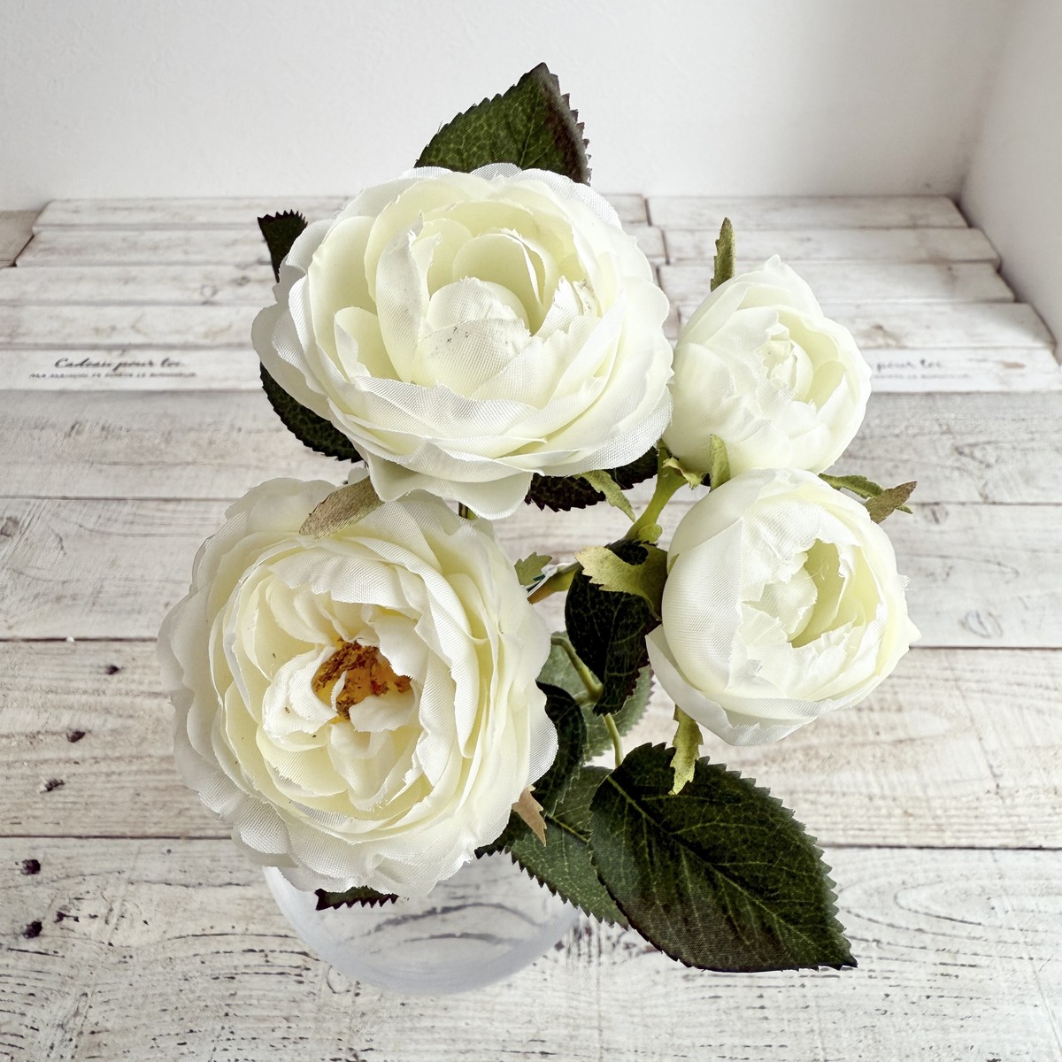 即日★【造花】MAGIQ東京堂/メリンダローズ #101 PRWH/FM009087-101