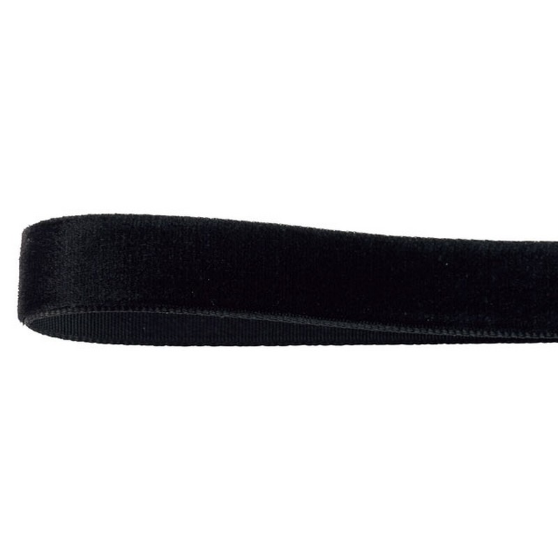 MOKUBA/ベルベットリボン12mm #3 ブラック 5m/RM260012-003
