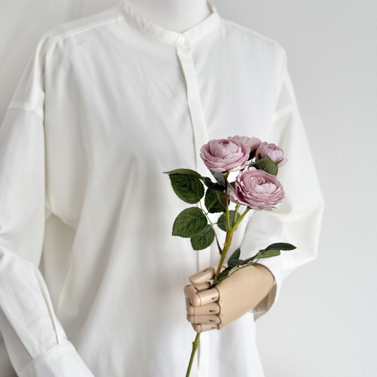 【造花】MAGIQ東京堂/エクリュメリンダローズ　#42　LL/MV　/FM000154-042