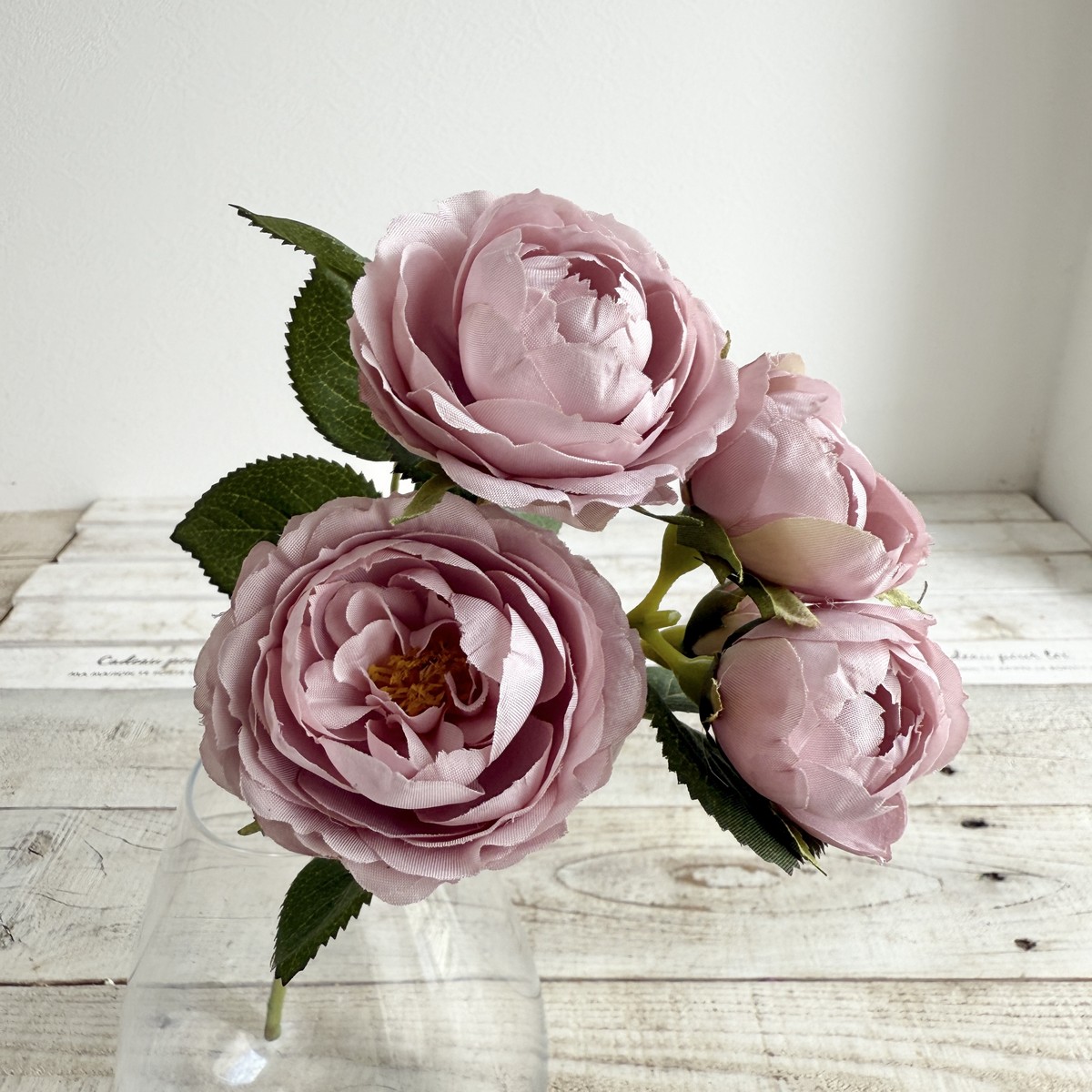 【造花】MAGIQ東京堂/エクリュメリンダローズ　#42　LL/MV　/FM000154-042