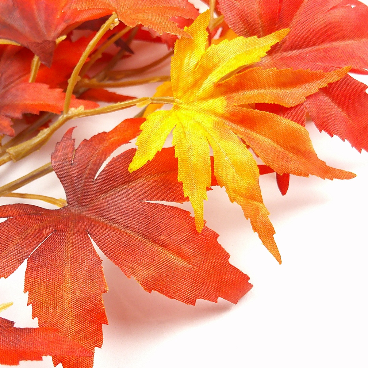 即日★【造花】MAGIQ東京堂/もみじ枝ミニ　#3  RED レッド　3枝付き/FG009222-003