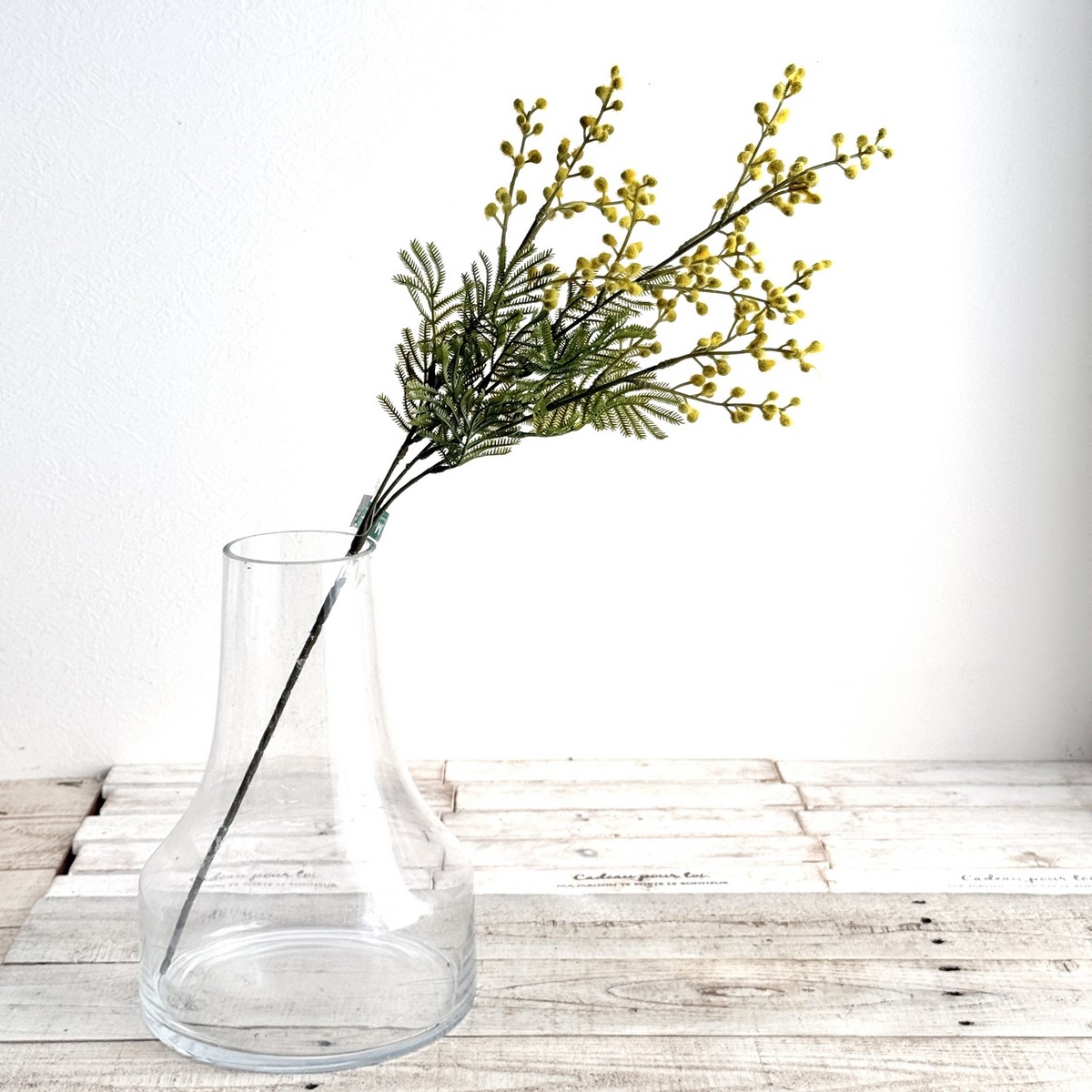 【造花】MAGIQ東京堂/チェリッシュミモザ YELLOW イエロー/FM003409