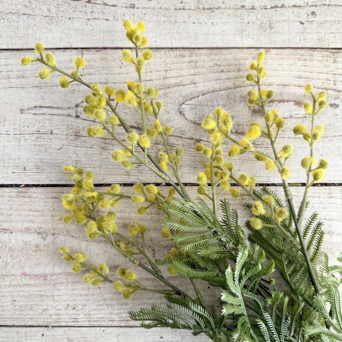 【造花】MAGIQ東京堂/チェリッシュミモザ YELLOW イエロー/FM003409