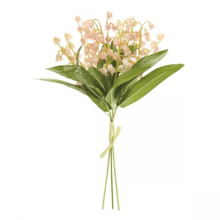 造花 Magiq 東京堂 チェルシーすずらんブーケ Cr Pk クリームピンク Fm 通販 はなどんやアソシエ