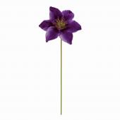 ※販売終了※【造花】MAGIQ（東京堂）/ミニョンクレマチスピック 3本 PURPLE/FM001316-017
