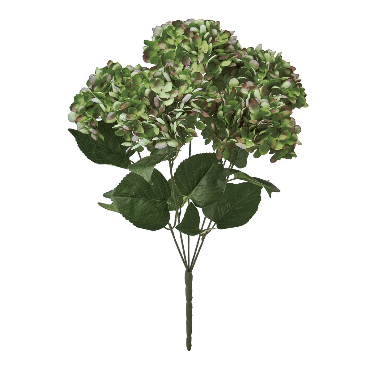 即日★【造花】MAGIQ東京堂/ミルハイドレンジアブッシュ GR/PP/FM003694-024