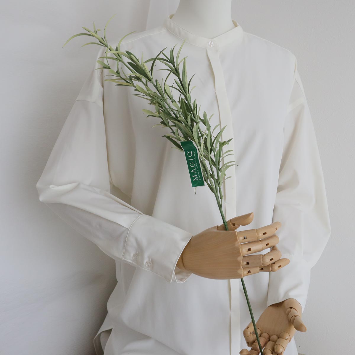 即日★【造花】MAGIQ東京堂/ローズマリースプレー GY.GR/FG001923