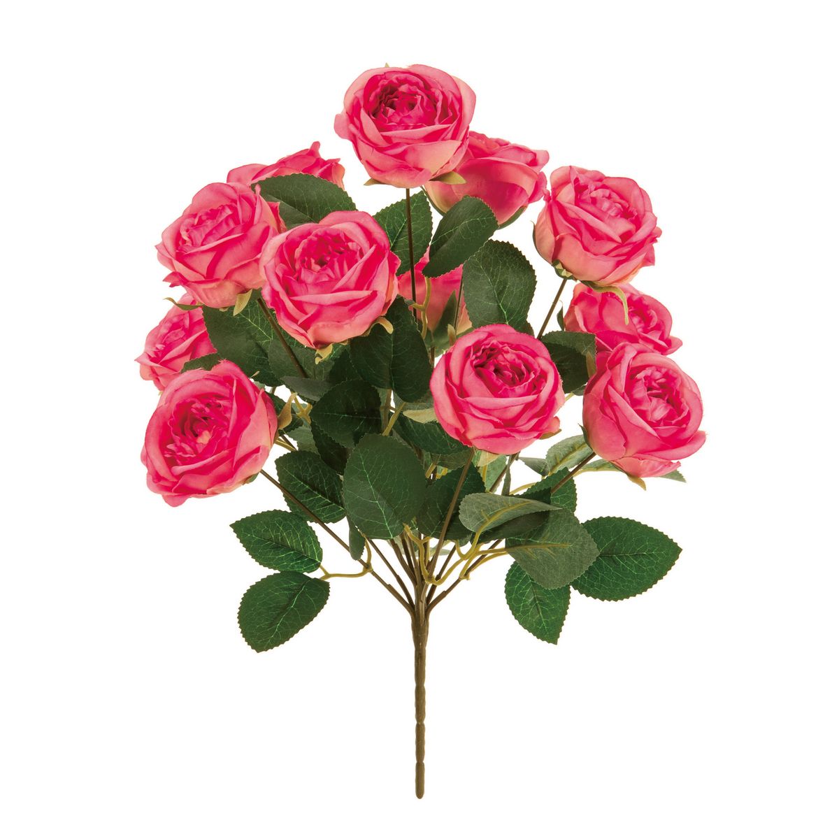 即日★【造花】MAGIQ東京堂/ルシアローズブッシュ #52 DK・PK/FM001617-052