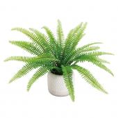 人工観葉植物】MAGIQ東京堂/タマシダポットS GREEN/FZ000241 - 花材