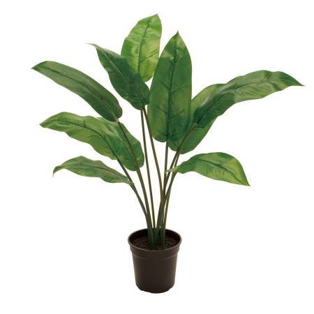 【人工観葉植物】MAGIQ東京堂/トラベラーズパームポット S(光触媒)/ZV001578 ※返品キャンセル不可