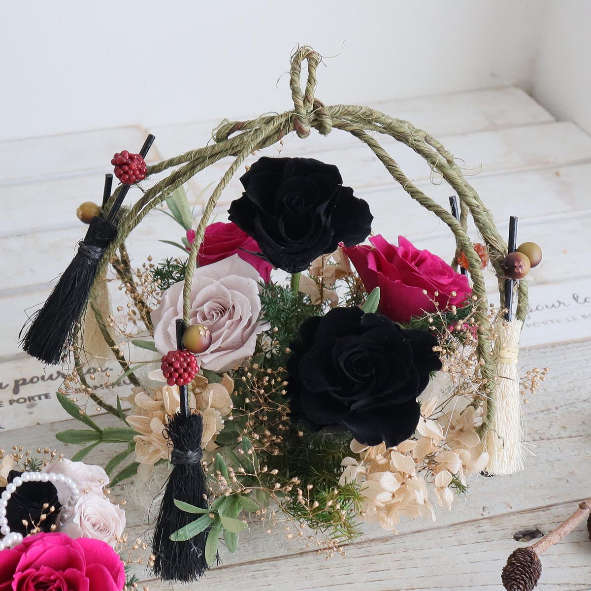 即日★東京堂/ミニホウキピック 6本 ナチュラル #22 NATURAL/HW005031-022