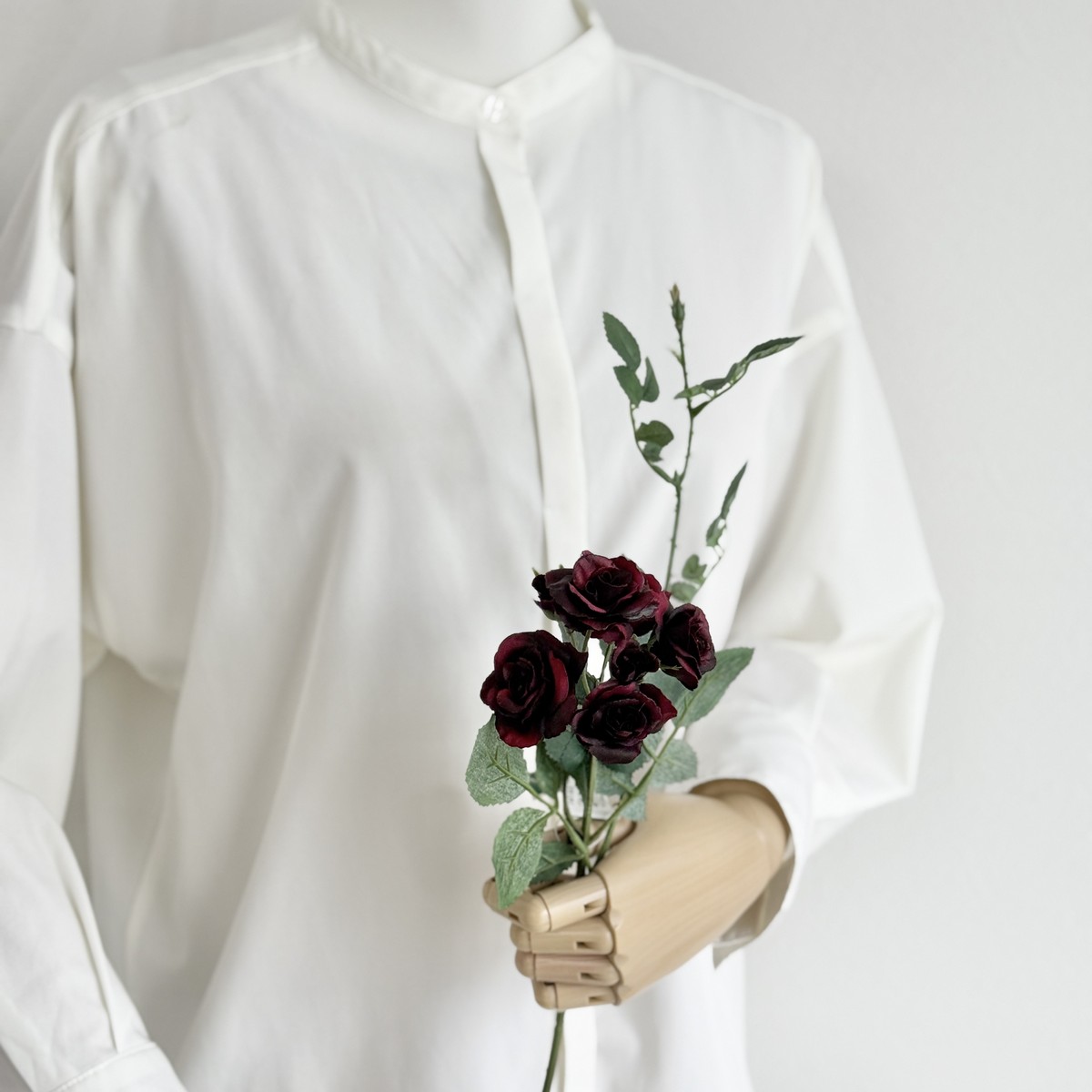 即日★【造花】MAGIQ東京堂/パレットローズ バーガンディ #7 BURGUNDY/FM000160-007