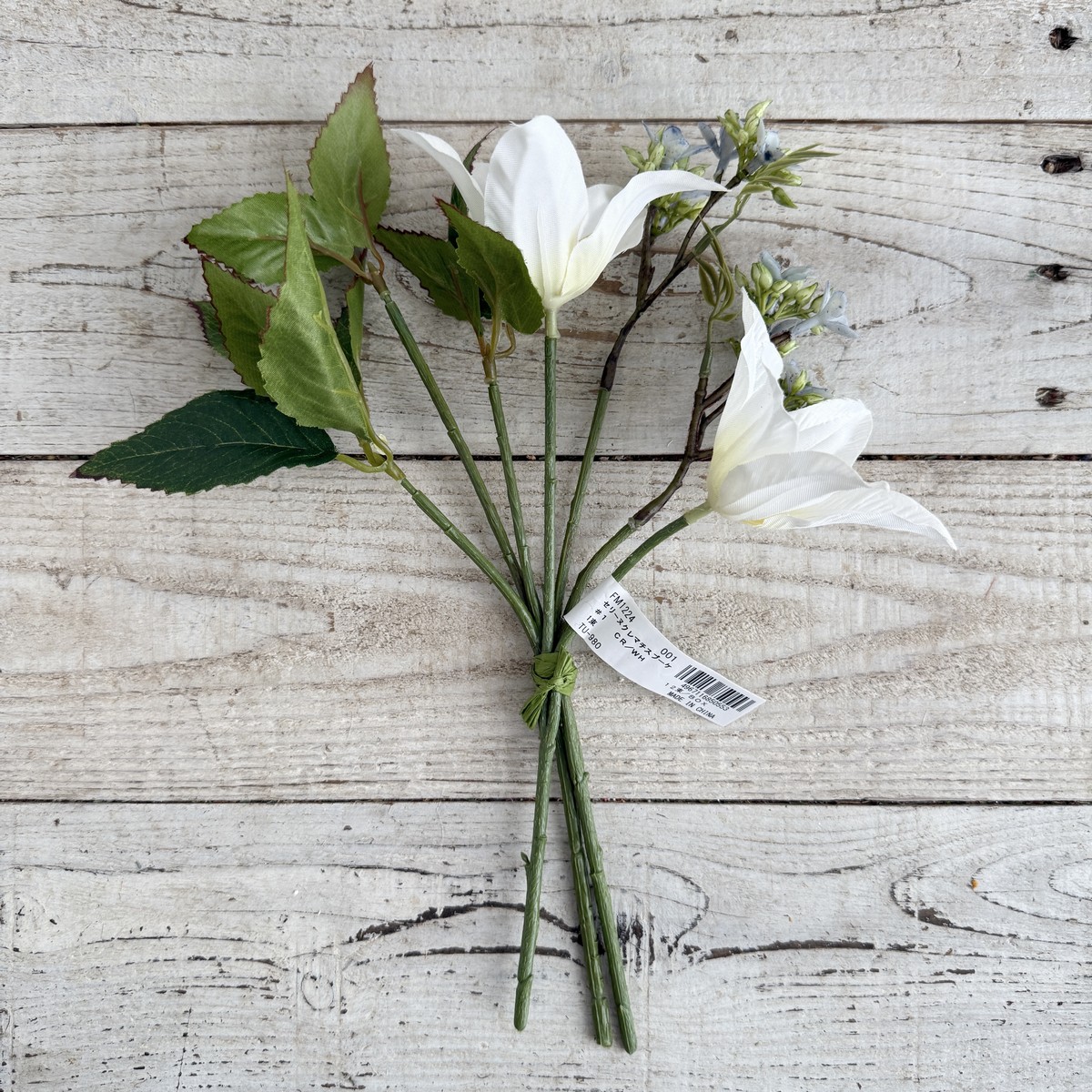 アウトレット◎即日★【造花】MAGIQ東京堂/セリーヌクレマチスブーケクリームホワイト#1CR/WH/FM001224-001