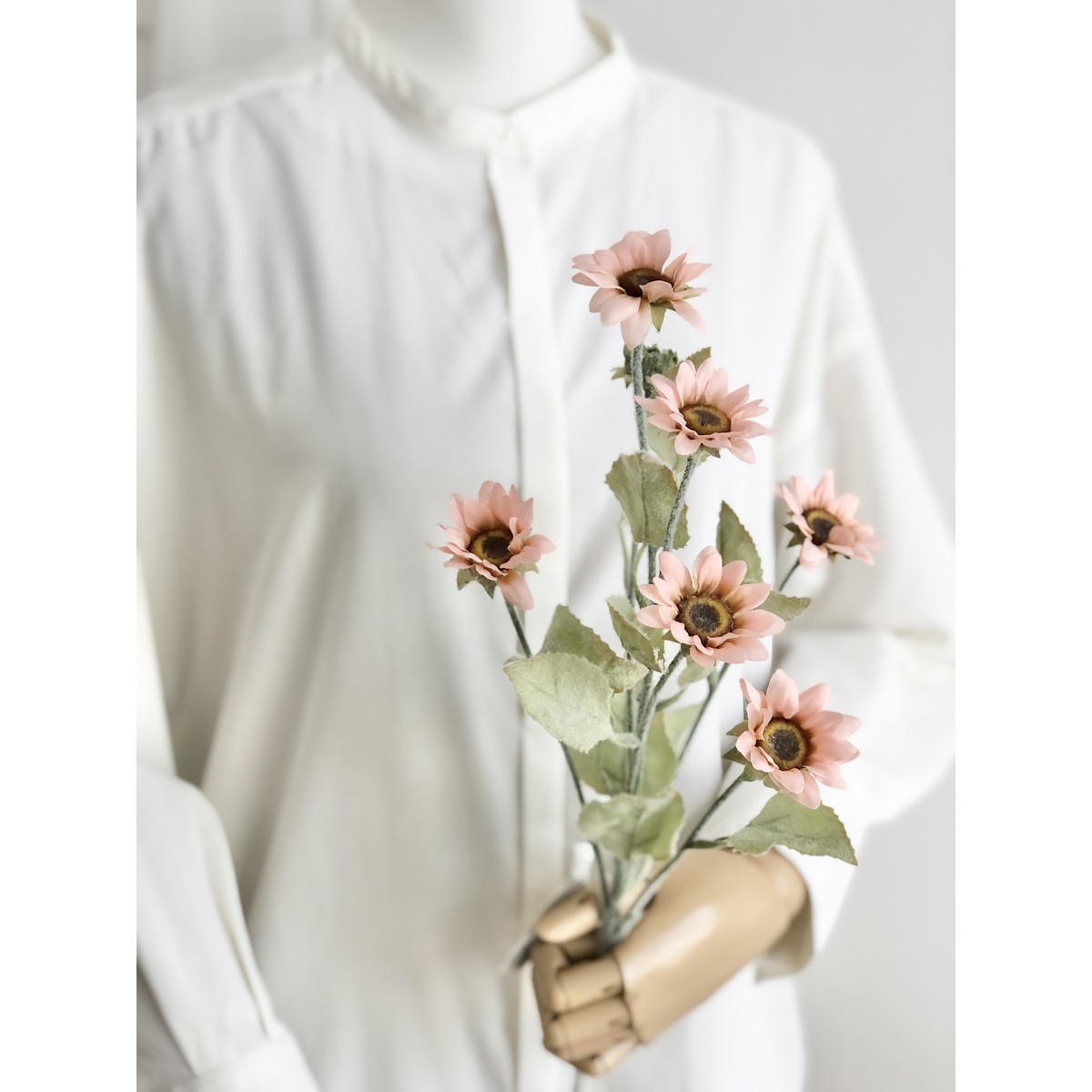 大特価◎【造花】MAGIQ東京堂/ピーチラヴィーヌサンフラワー ピーチピンク PEACH/PK/FM005102