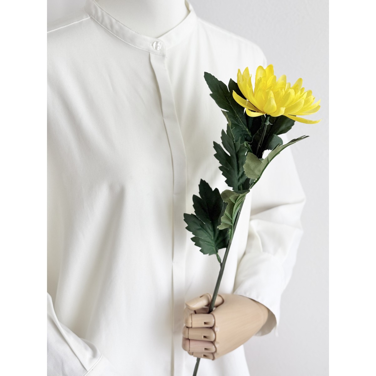 即日★【造花】MAGIQ東京堂/山科菊 イエロー #4  YELLOW/FM0F4050-004