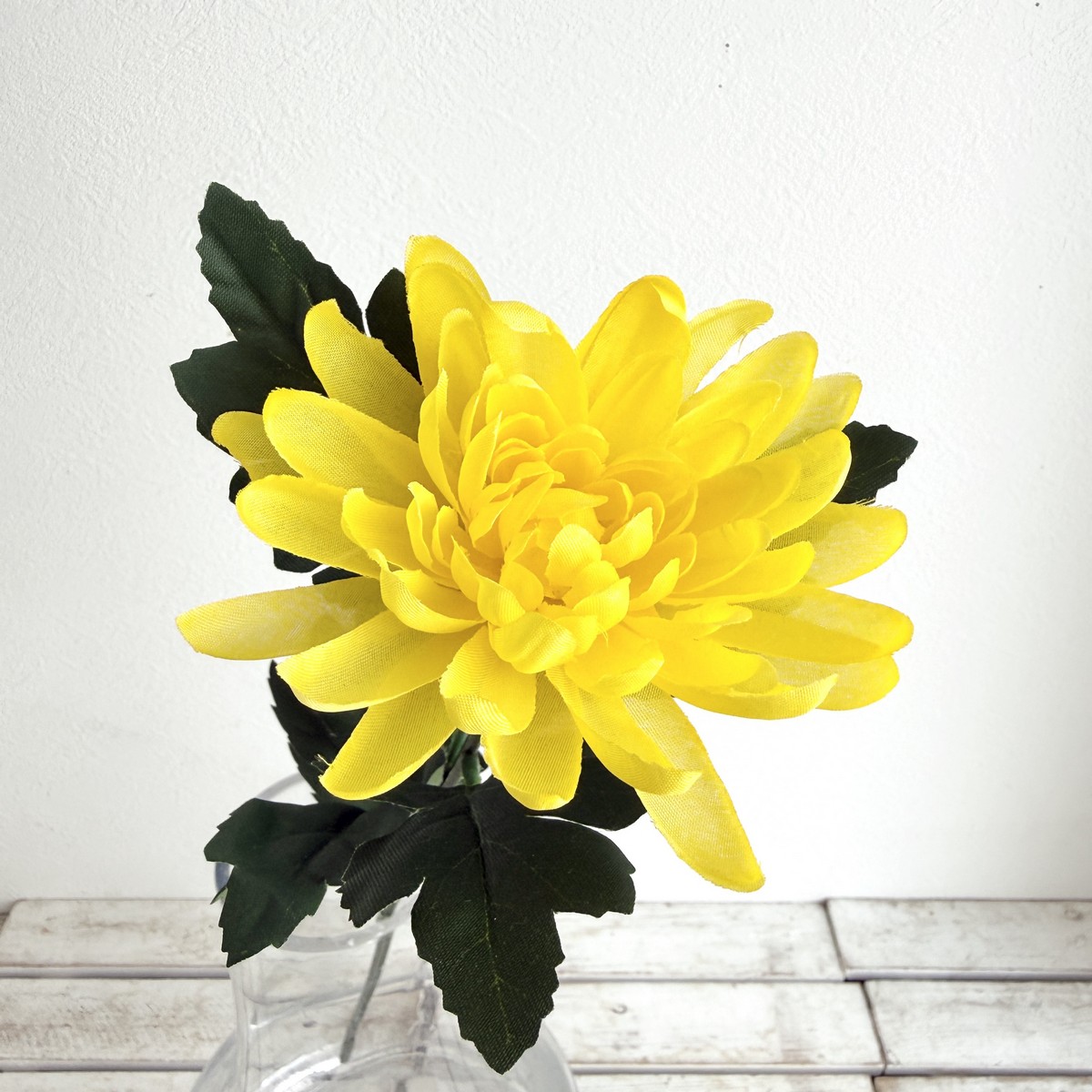 即日★【造花】MAGIQ東京堂/山科菊 イエロー #4  YELLOW/FM0F4050-004