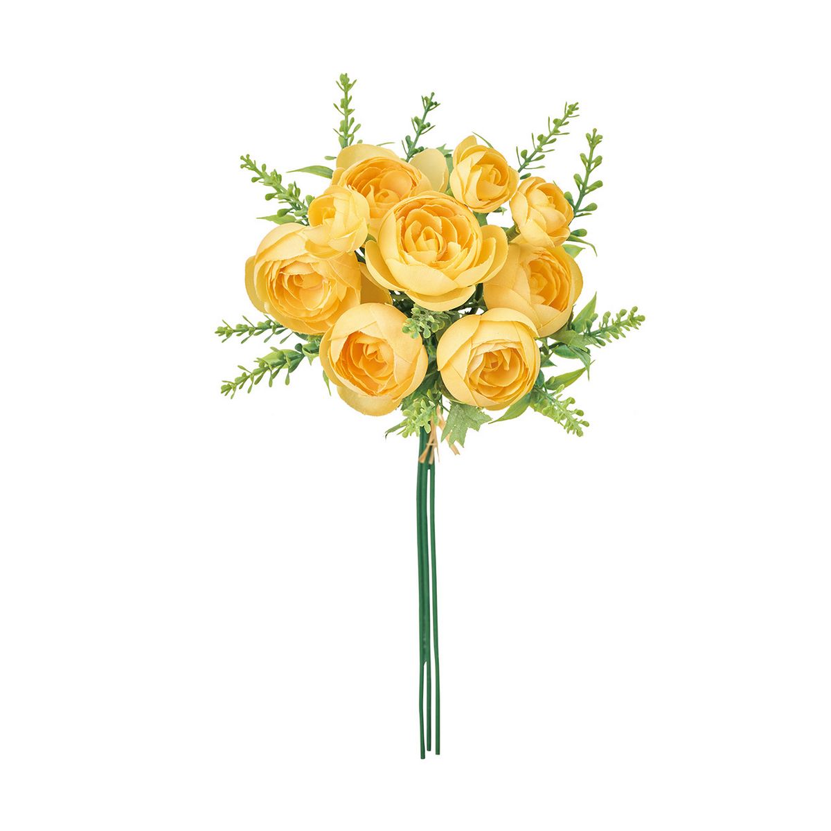 【造花】MAGIQ東京堂/ラナンキュラスバンドル #4  YELLOW イエロー/FM000310-004