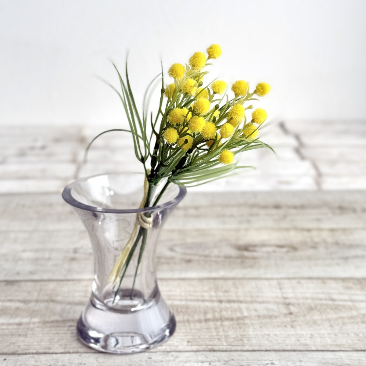 即日★【造花】MAGIQ東京堂/マリナミモザバンドル YELLOW イエロー/FM001680