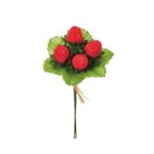 【造花】MAGIQ東京堂/ワイルドストロベリーピック RED レッド/FM005940