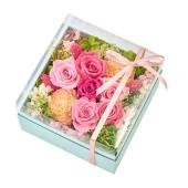 訳あり花材❁﻿訳ありプリザーブドフラワー❁﻿訳ありピンク花材 豪華なプリザーブドフラワー エリザベス ピンク - カントリーマム