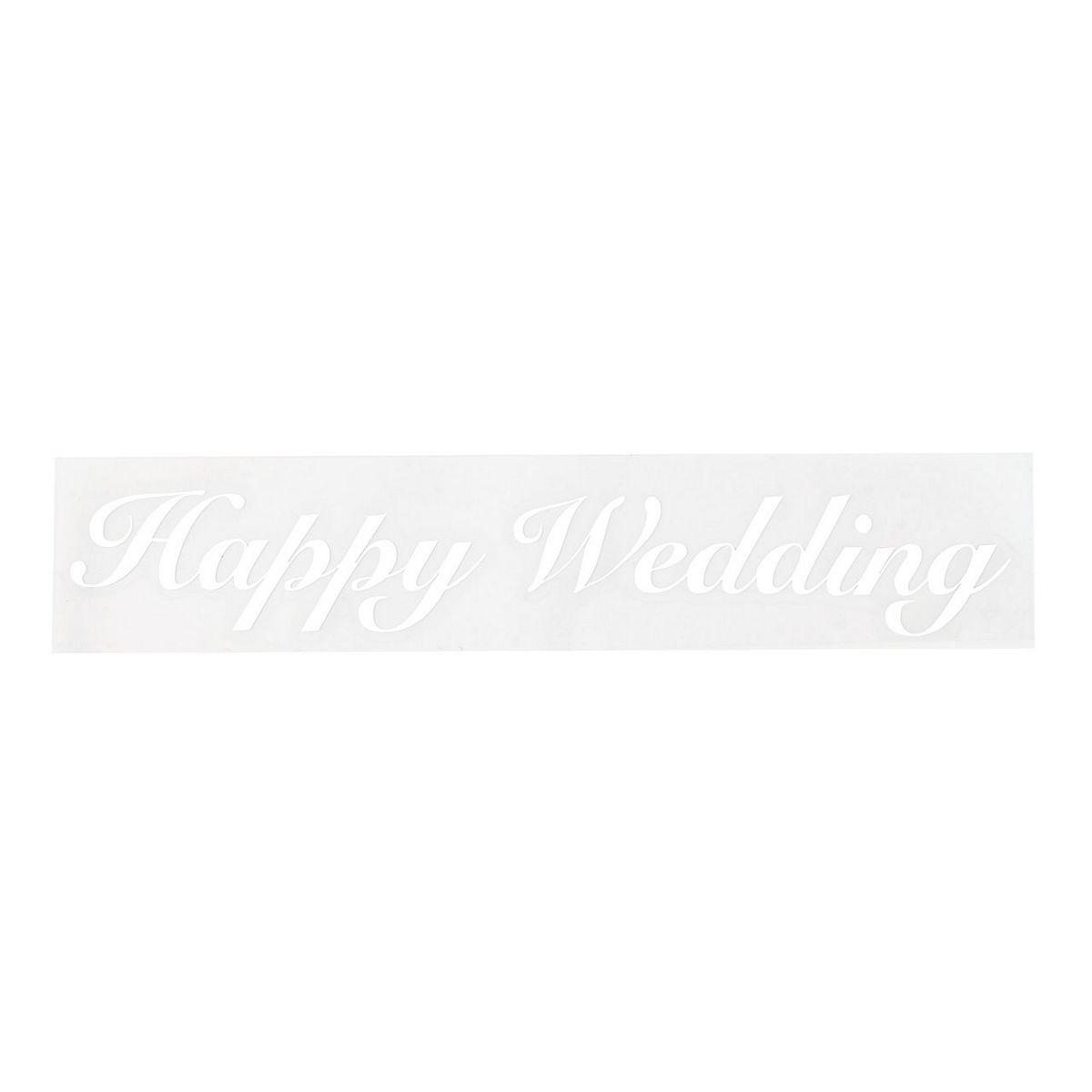 PFバルーン用転写シール Happy Wedding/GI000260
