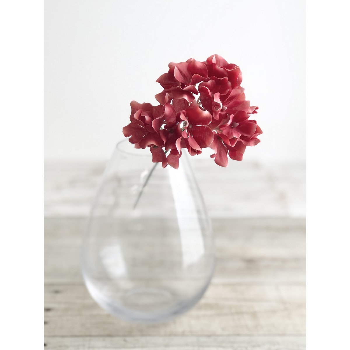 即日★【造花】MAGIQ東京堂/シャルムハイドレンジア #28 BRICK ブリックレッド/FM005120-028