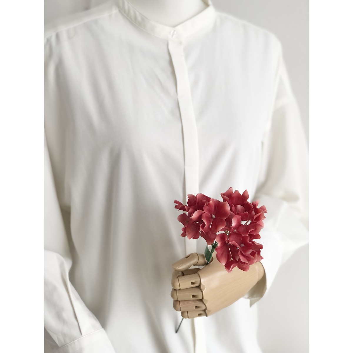 即日★【造花】MAGIQ東京堂/シャルムハイドレンジア #28 BRICK ブリックレッド/FM005120-028