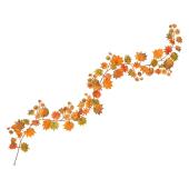 特価◎【造花】MAGIQ東京堂/シャインメープルリーフガーランド OR/GR/GO オレンジグリーンゴールド/FG008882