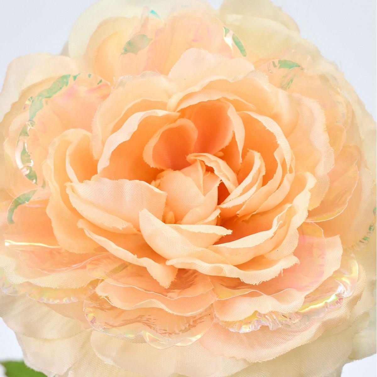 【造花】MAGIQ東京堂/プリズムラナンキュラス #6  CRPE クリームピーチ/FM001674-006