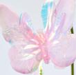 【造花】MAGIQ東京堂/プリズムバタフライ #2  PINK ピンク/FM001677-002