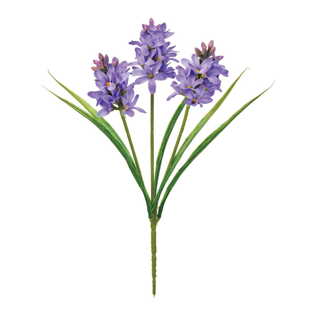 【造花】MAGIQ東京堂/ヒヤシンスブッシュ #17 PURPLE パープル/FM002692-017