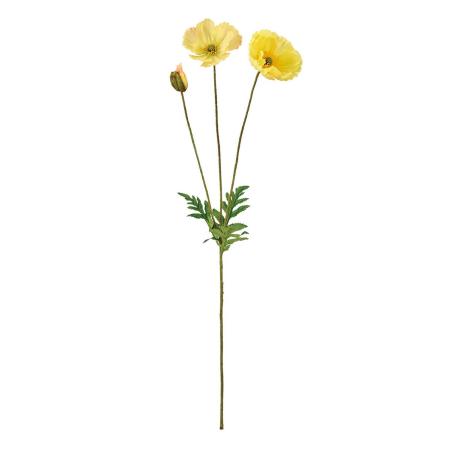 【造花】MAGIQ東京堂/ハミングポピー #4  YELLOW イエロー/FM004980-004