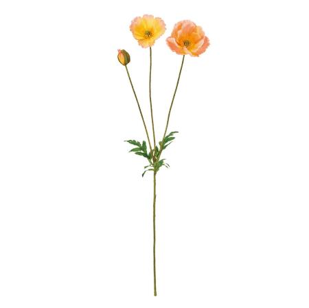 【造花】MAGIQ東京堂/ハミングポピー #6  CO/YE コーラルイエロー/FM004980-006